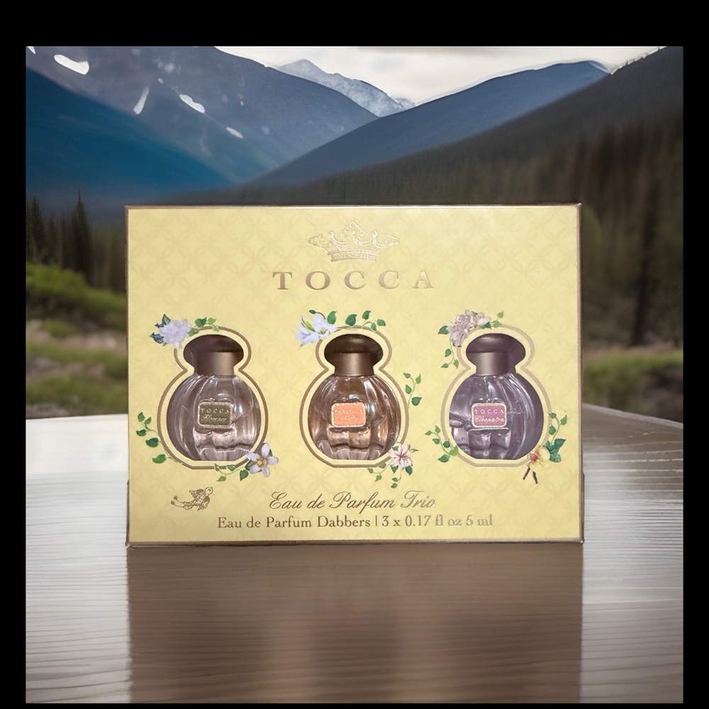 Tocca Mini Eau de Parfum Trio with Elegant Bottles
